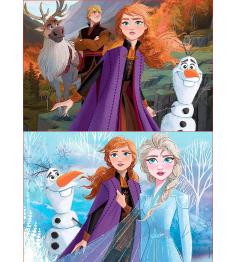 Puzzle Educa Frozen 2 de 2 x 50 Piezas