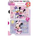 Educa - 2 Puzzles de 48 pièces pour Enfants | Disney Princesses Ariel + Jasmine | À partir de 5 Ans (18213