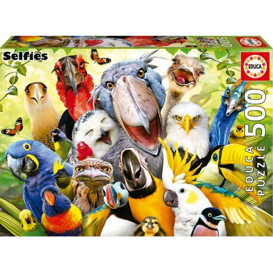 Puzzle Educa Mira al Pajarito de 500 Piezas Puzzle Educa Mira al Pajarito de 500 Piezas