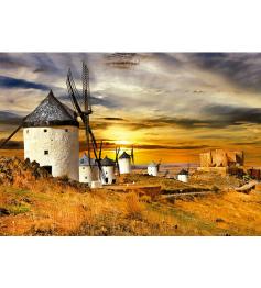 Puzzle Educa Molinos de Viento, Consuegra de 1500 Piezas