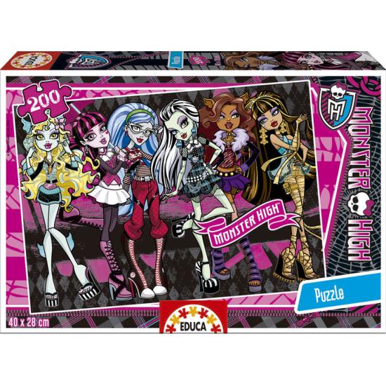 Puzzle Educa Monster High de 200 Piezas