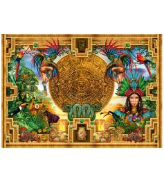 Puzzle Educa Montaje Azteca Maya de 2000 Piezas