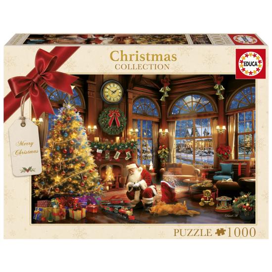 Puzzle Educa Navidades Mágicas de 1000 Piezas