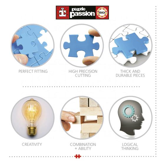 Puzzle Educa Navidades Mágicas de 1000 Piezas