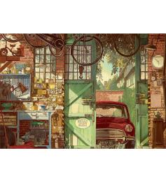 Puzzle Educa Old Garage, El Viejo Garaje de 1500 Piezas