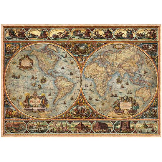Puzzle Educa Orbis Terrarum de 1000 Piezas