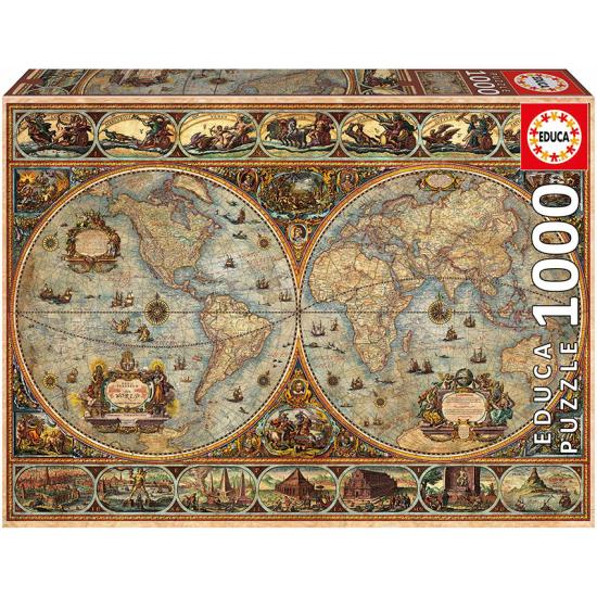 Puzzle Educa Orbis Terrarum de 1000 Piezas