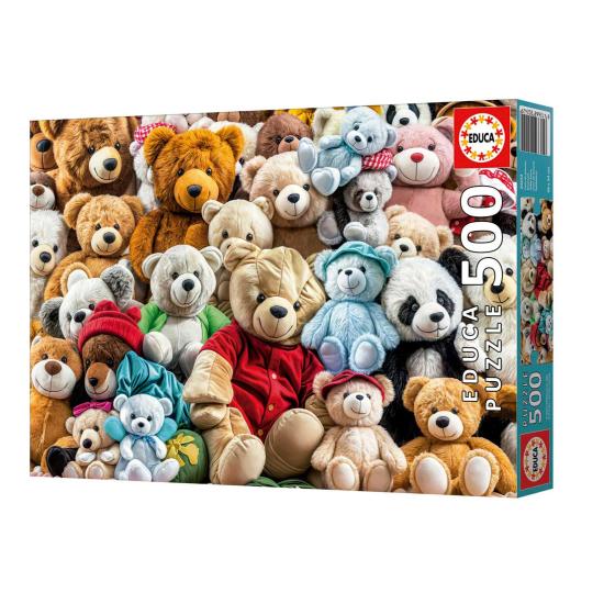 Puzzle Educa Ositos de Peluche de 500 Piezas