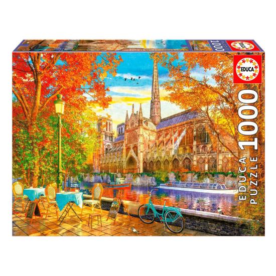 Puzzle Educa Otoño en Notre Dame de 1000 Piezas Puzzle Educa Otoño en Notre Dame de 1000 Piezas