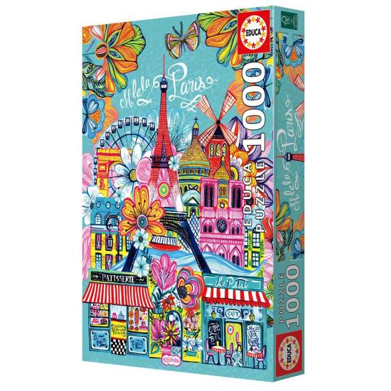 Puzzle Educa París de 1000 Piezas