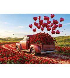 Puzzle Educa Pickup San Valentín de XXL 500 Pzs