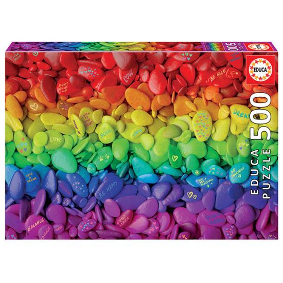 Puzzle Educa Piedras de Colores de 500 Piezas