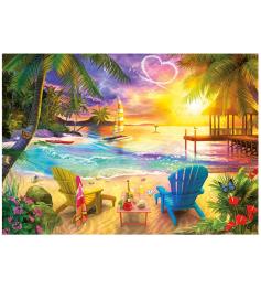 Puzzle Educa Playa del Amor de 1000 Piezas