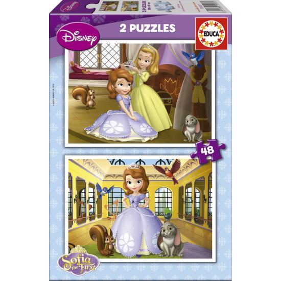 Puzzle Educa Princesa Sofia  2 x 48 Piezas Puzzle Educa Princesa Sofia  2 x 48 Piezas