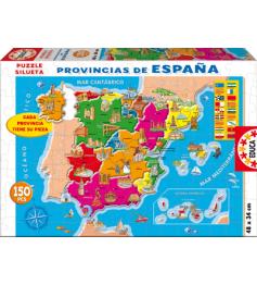 Puzzle Educa Provincias de España 150 Piezas