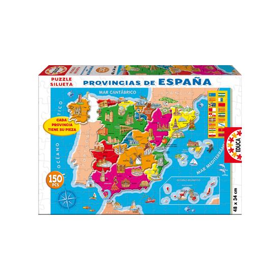 Puzzle Educa Provincias de España 150 Piezas