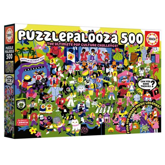 Puzzle Educa Puzzlepalooza de 500 Piezas