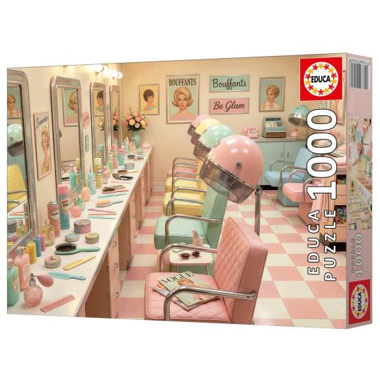 Puzzle Educa Retro Glam Salón de 1000 Piezas