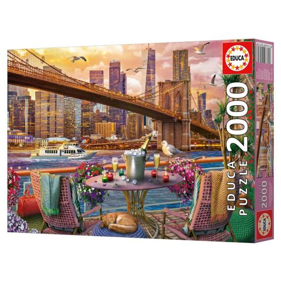 Puzzle Educa Romance en Nueva York de 2000 Piezas