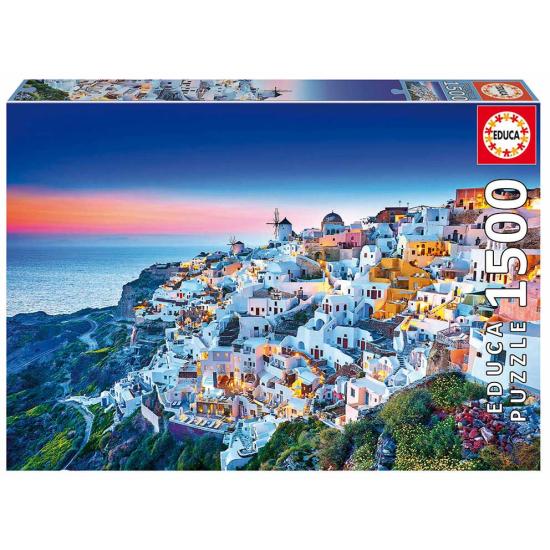 Puzzle Educa Santorini de 1500 Piezas Puzzle Educa Santorini de 1500 Piezas