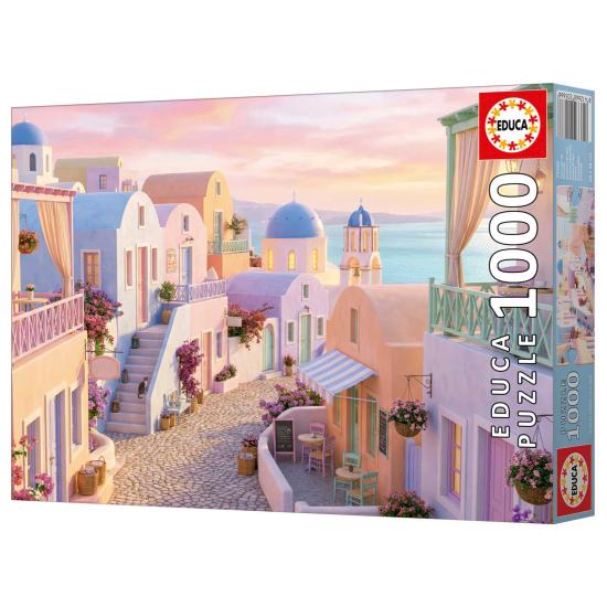 Puzzle Educa Santorini de Ensueño de 1000 Piezas