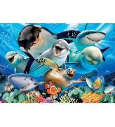 Puzzle Educa Selfie Bajo el Agua de 100 Piezas