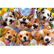 Puzzle Educa Selfie de Perritos de 1000 Piezas