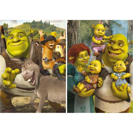 Puzzle Educa Shrek de 2 x 500 Piezas