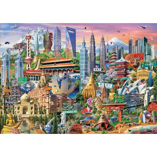 Puzzle Educa Símbolos de Asia de 1500 Piezas Puzzle Educa Símbolos de Asia de 1500 Piezas