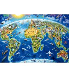 Puzzle Educa Simbolos del Mundo de 2000 Piezas