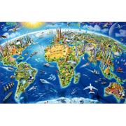 Puzzle Educa Símbolos del Mundo (Piezas Miniaturas) 1000 Piezas