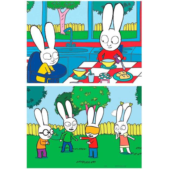 Puzzle Educa Simon de 2 x 48 Piezas