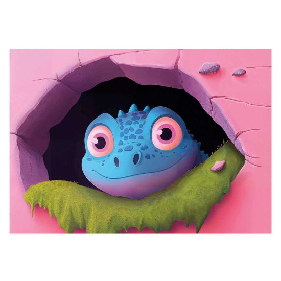 Puzzle Educa Simpáticos Dinos Progresivo 20+40+60+80 pzs