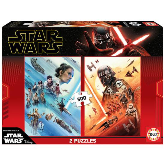 Puzzle Educa Star Wars Episodio 9 de 2 x 500 Piezas Puzzle Educa Star Wars Episodio 9 de 2 x 500 Piezas