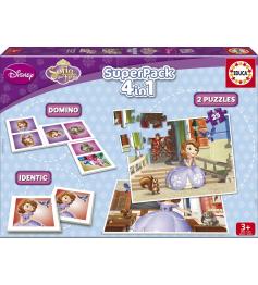 Puzzle Educa SuperPack Princesa Sofía 2 x 25 Piezas