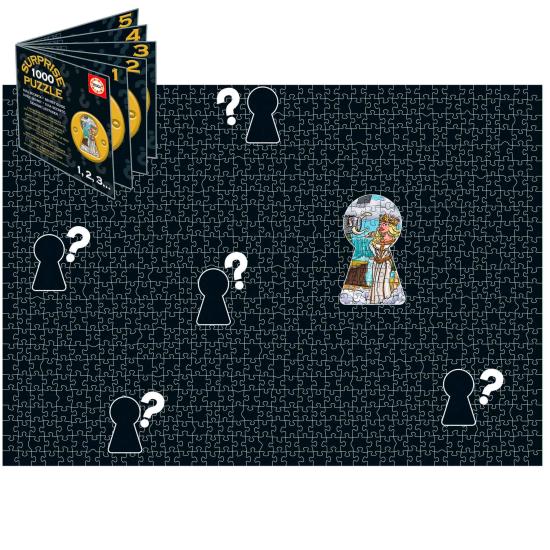 Puzzle Educa Surprise Knights Round Table de 1000 Piezas Puzzle Educa Surprise Knights Round Table de 1000 Piezas