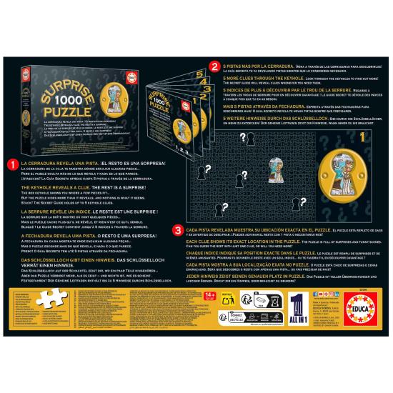 Puzzle Educa Surprise Knights Round Table de 1000 Piezas Puzzle Educa Surprise Knights Round Table de 1000 Piezas