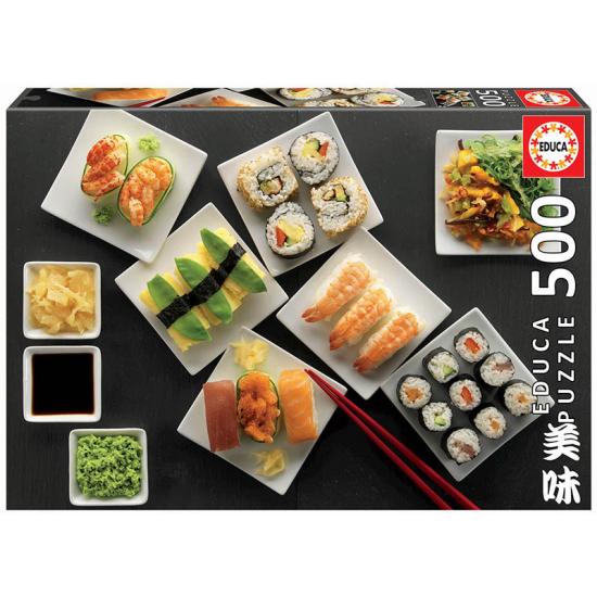 Puzzle Educa Sushi de 500 Piezas