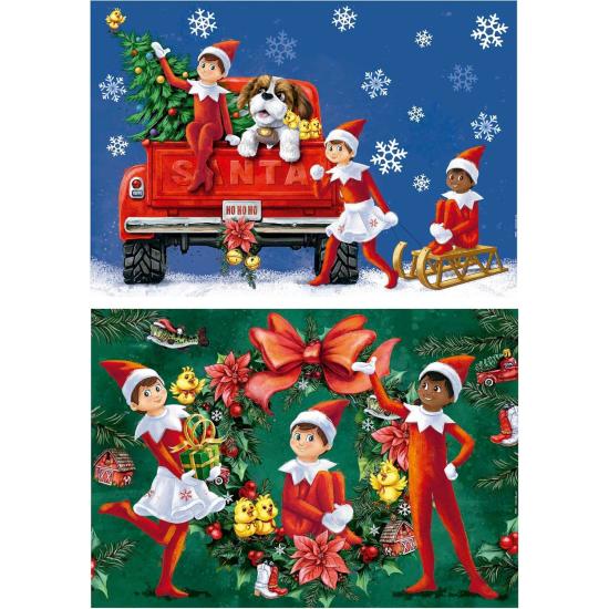 Puzzle Educa The Elf on the Shelf de 2 x 100 Piezas