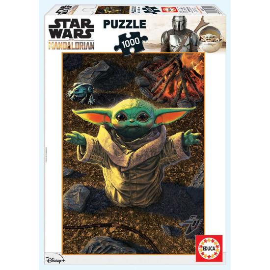 Puzzle Educa Star Wars The Mandalorian Grogu de 1000 Piezas