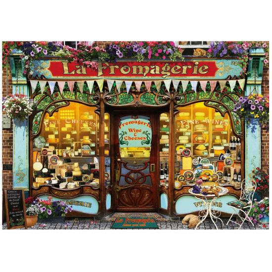 Puzzle Educa Tienda de Quesos Finos de 2000 Piezas