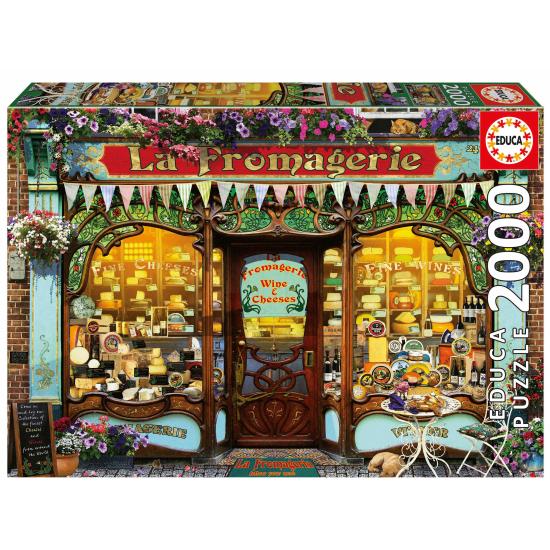 Puzzle Educa Tienda de Quesos Finos de 2000 Piezas