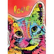 Puzzle Educa Tilt Cat Love de 1000 Piezas