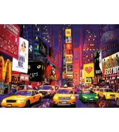Puzzle Educa Times Square, Nueva York 2020 (Neón) de 1000 Piezas