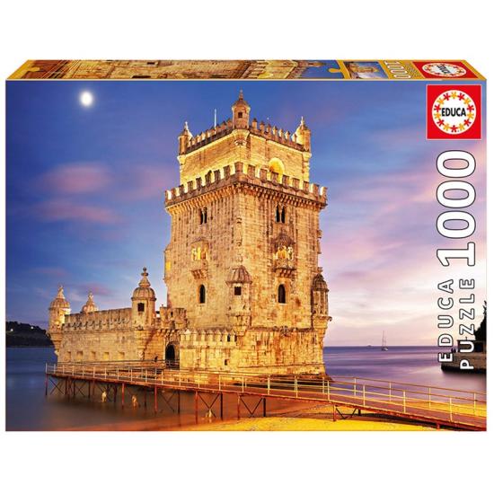 Puzzle Educa Torre de Belem, Lisboa de 1000 Piezas Puzzle Educa Torre de Belem, Lisboa de 1000 Piezas
