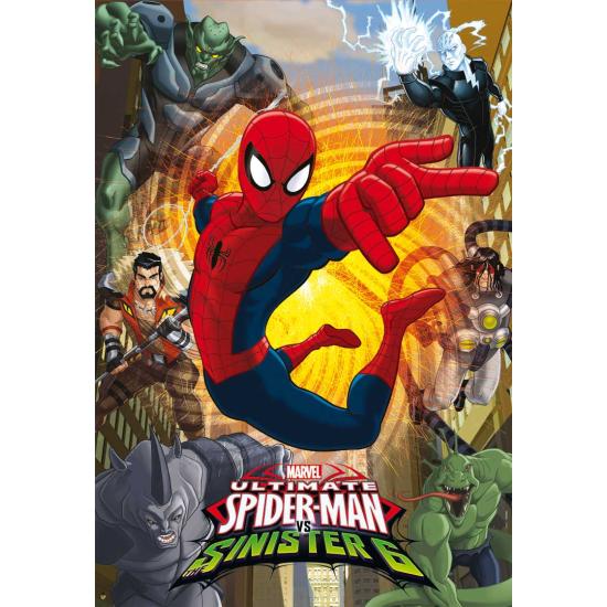 Puzzle Educa Ultimate SpiderMan VS Sinister 6 de 500 Piezas