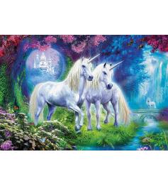 Puzzle Educa Unicornios en el Bosque de 500 Piezas