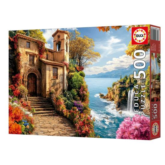 Puzzle Educa Villa del Mar de 500 Piezas