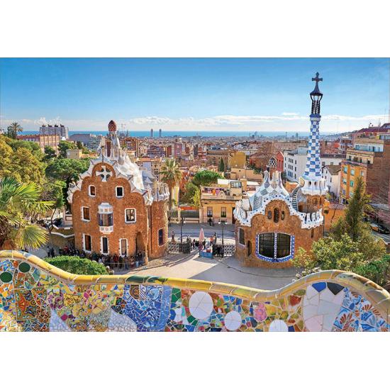Puzzle Educa Vista de Barcelona Desde Parque Güell 1000 Piezas