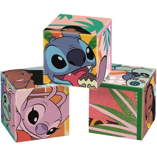 Puzzle en Cubos Clementoni Disney Stitch de 6 Cubos